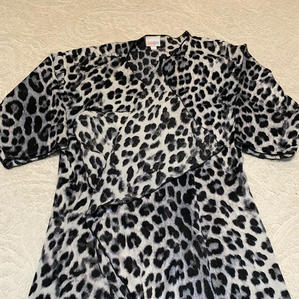 Leopard Print Kimono